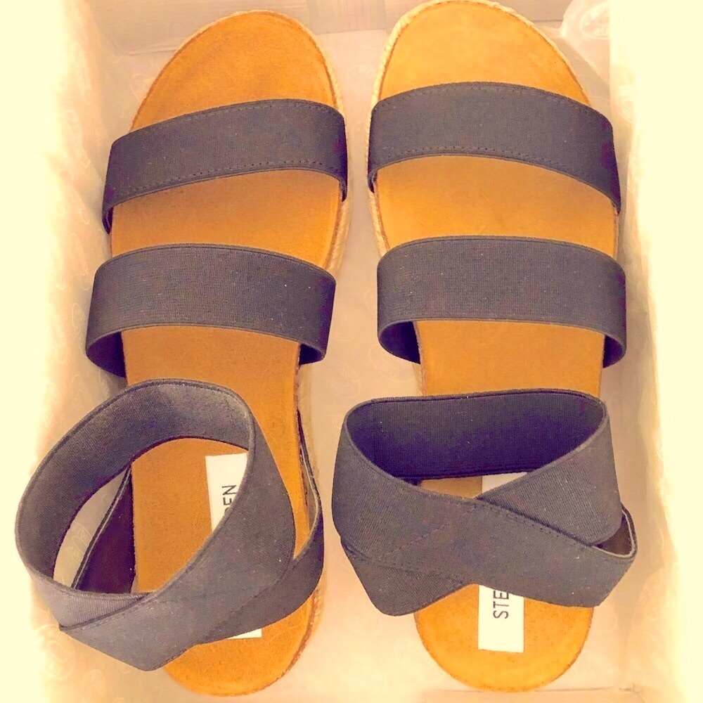 New Steve madden espadrilles Platform sandals